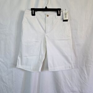 Polo‎ Ralph Lauren Boys White Preppy Straight Fit Flat Front Chino Shorts 16 New